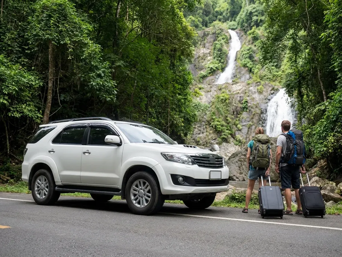 Khao Phanom – taxi from Krabi