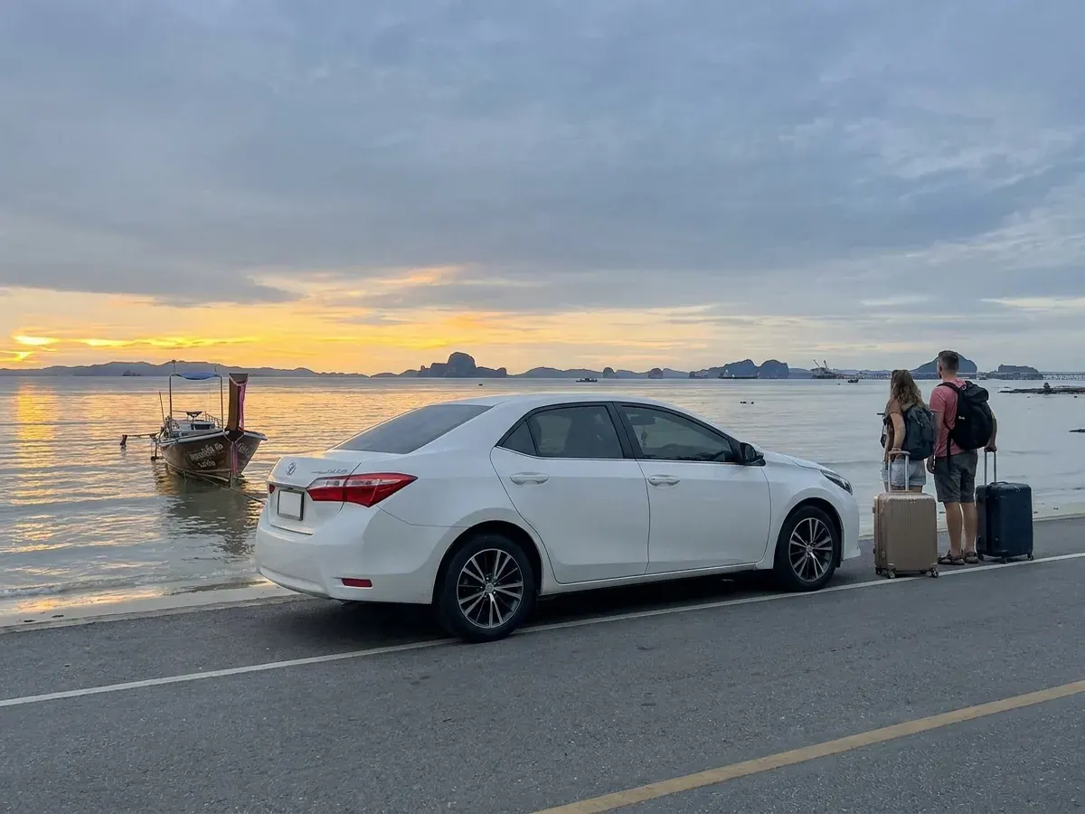 Klong Muang Beach – taxi from Krabi