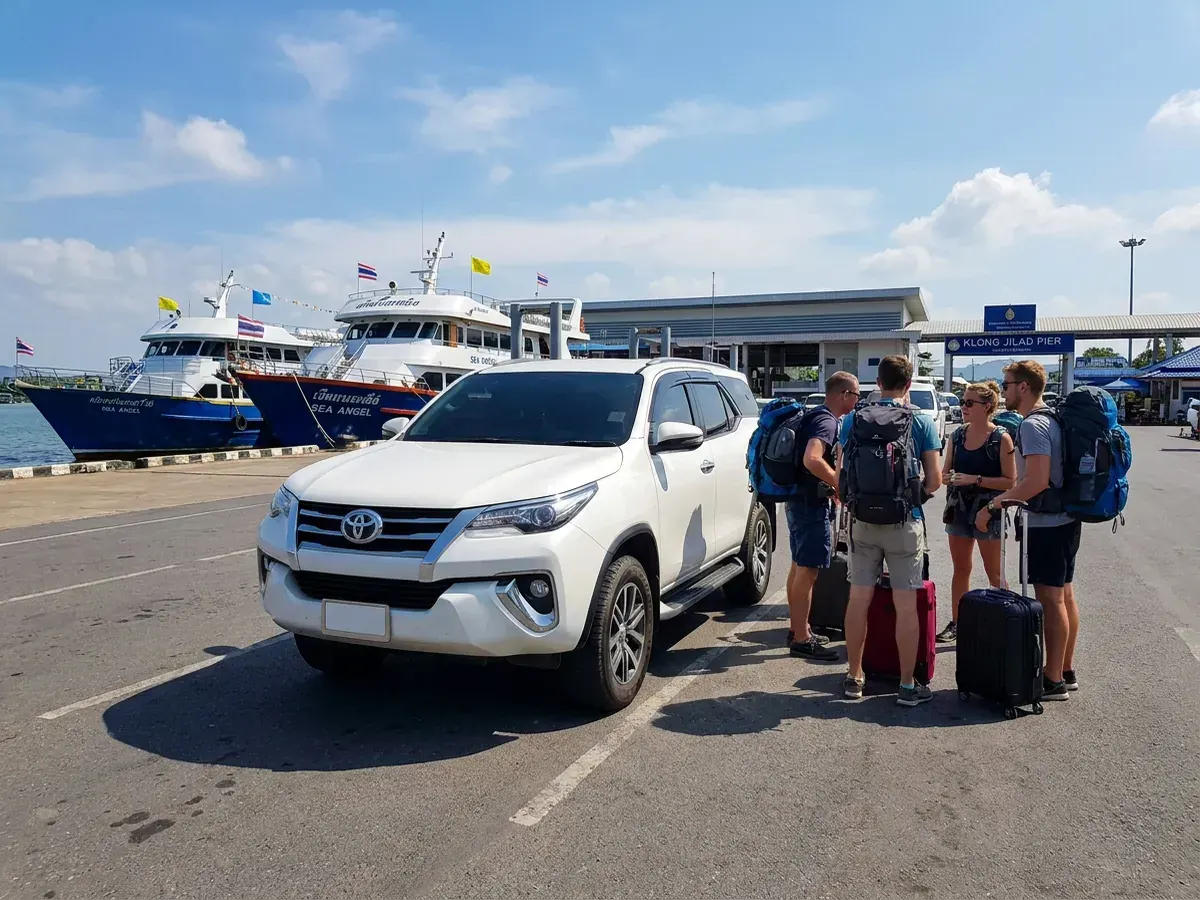 Krabi Ferry Pier (to Phi Phi / Koh Lanta) – taxi from Krabi