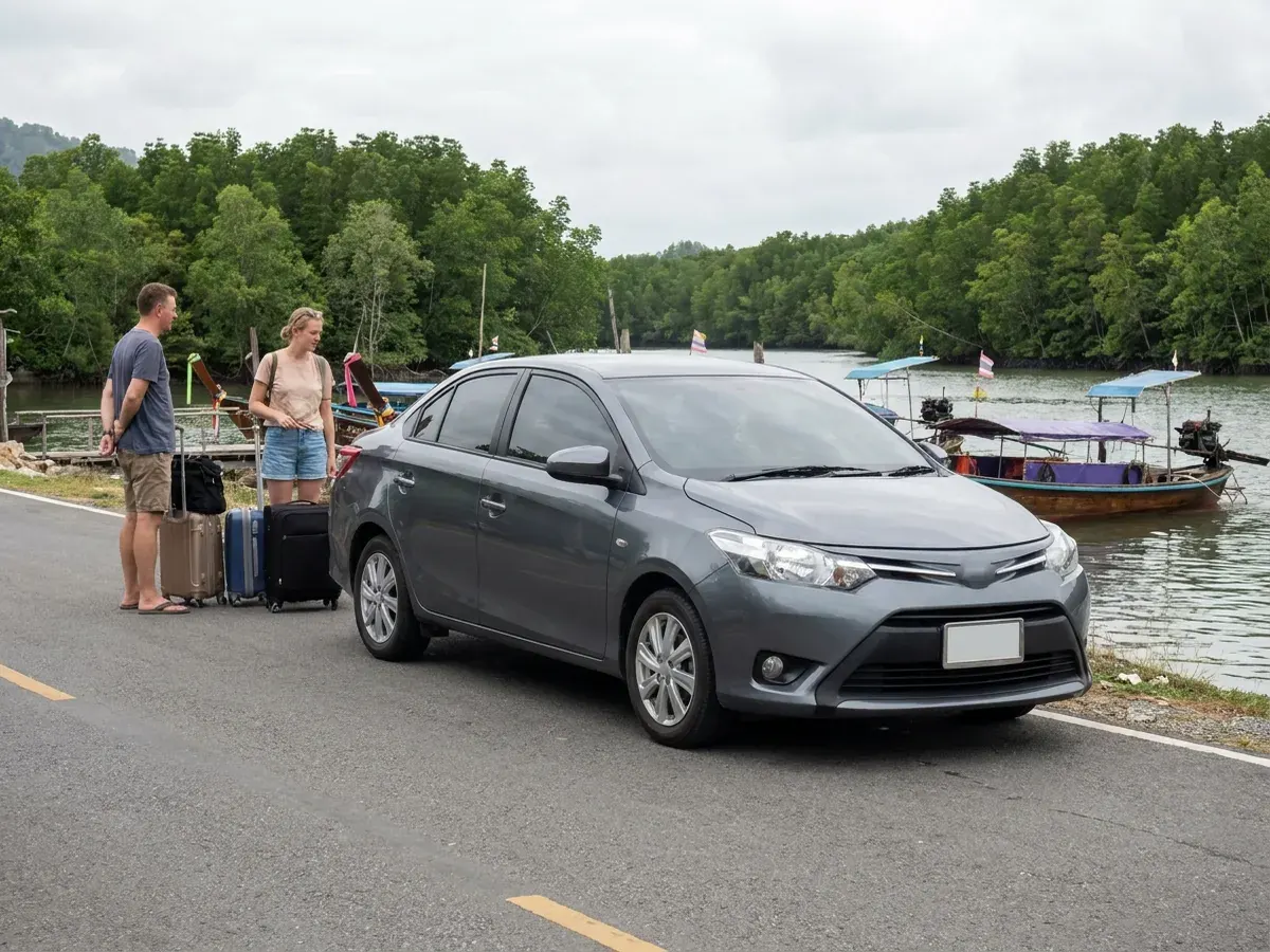 Laem Hin Pier – taxi from Krabi
