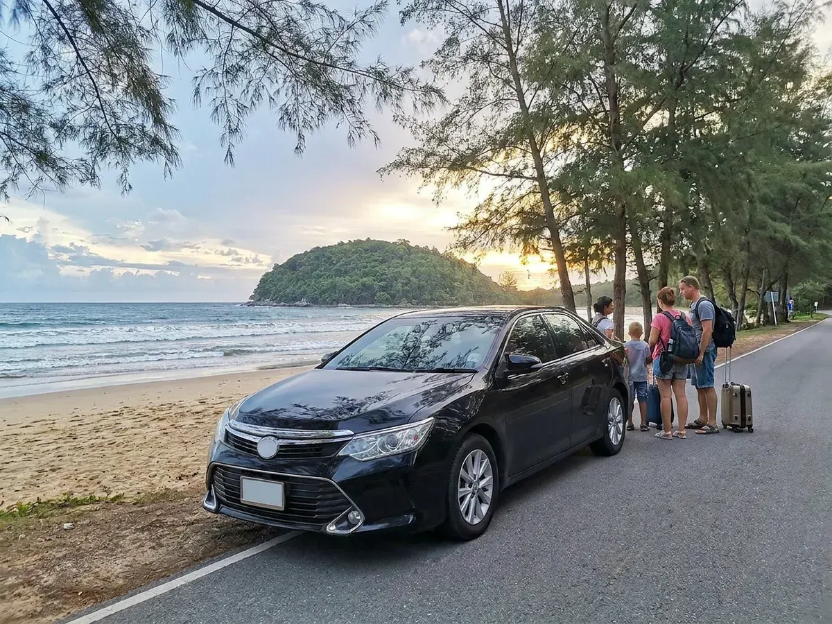 Layan Beach – taxi from Krabi
