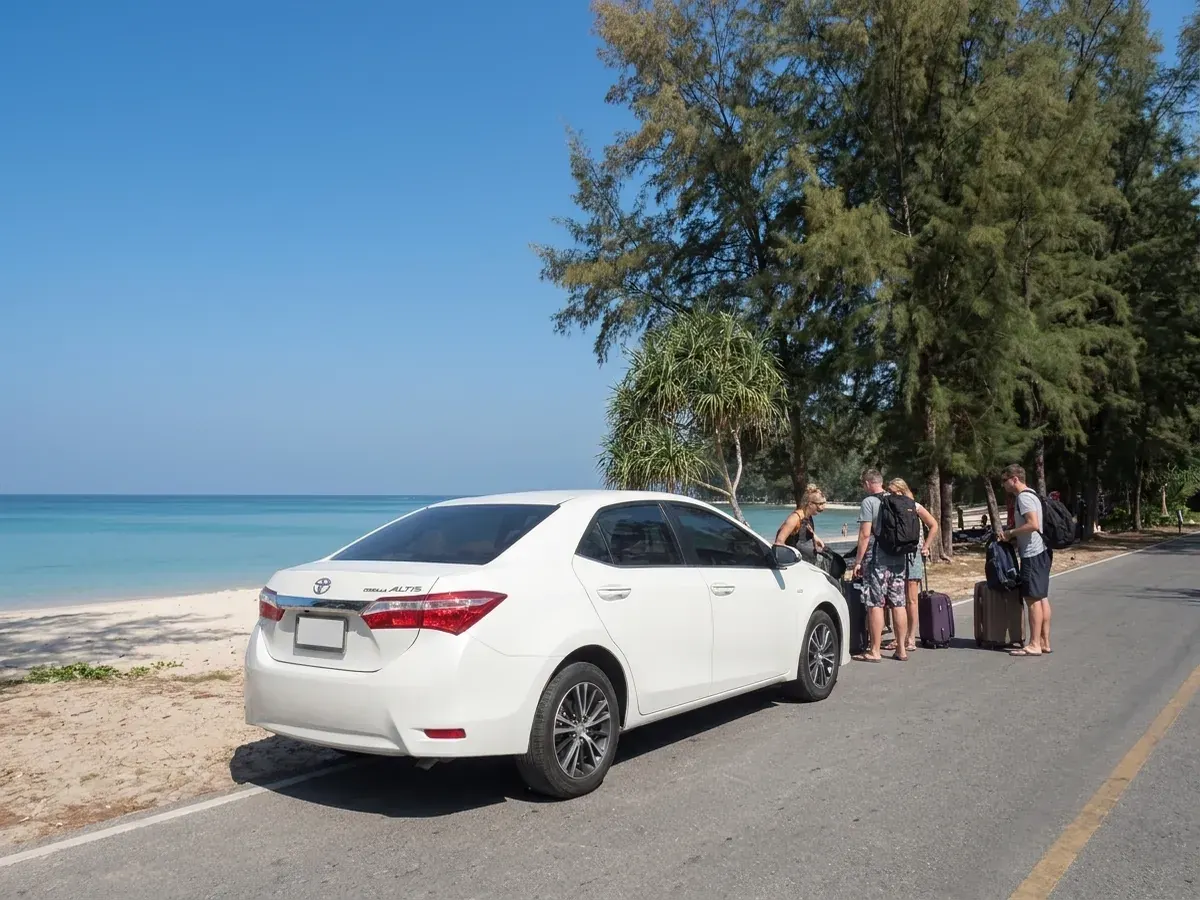 Nai Yang Beach – taxi from Krabi