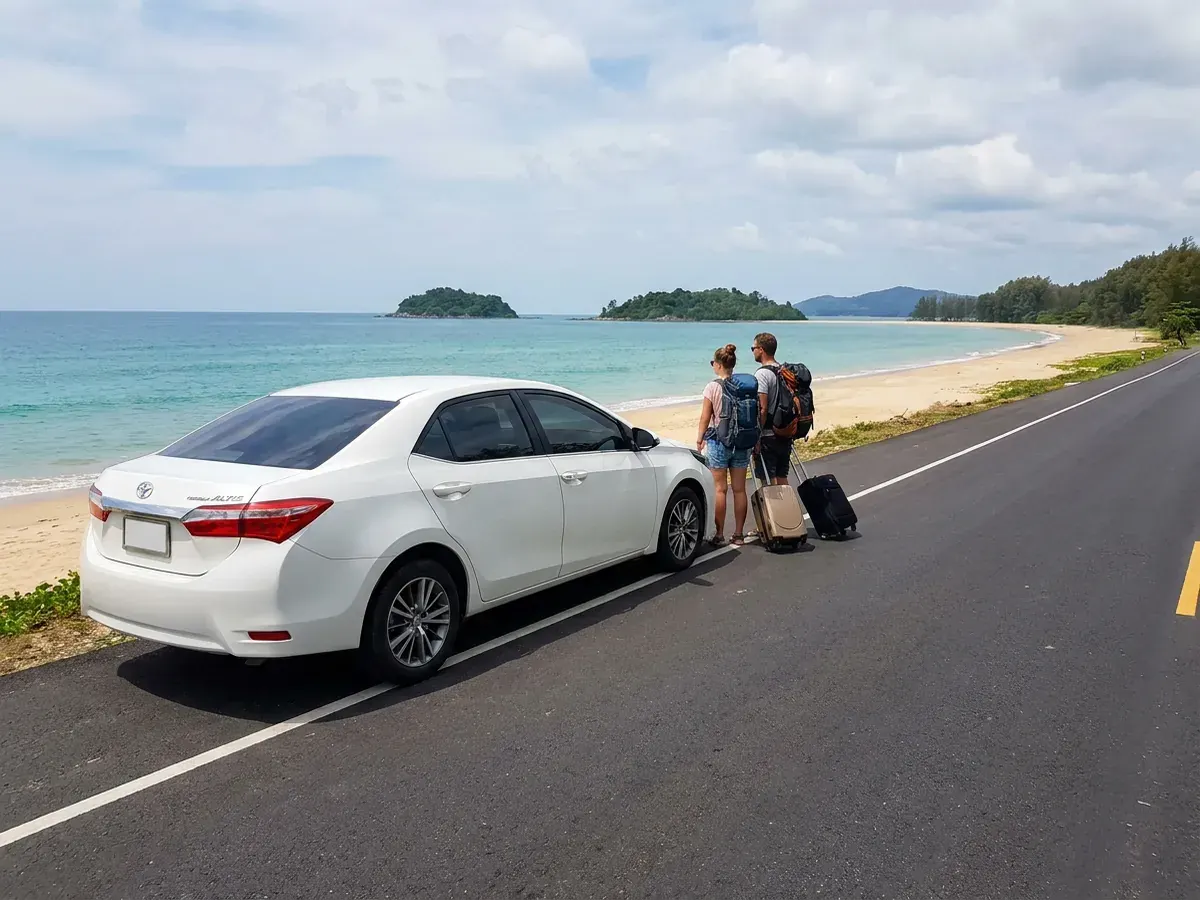 Natai Beach – taxi from Krabi