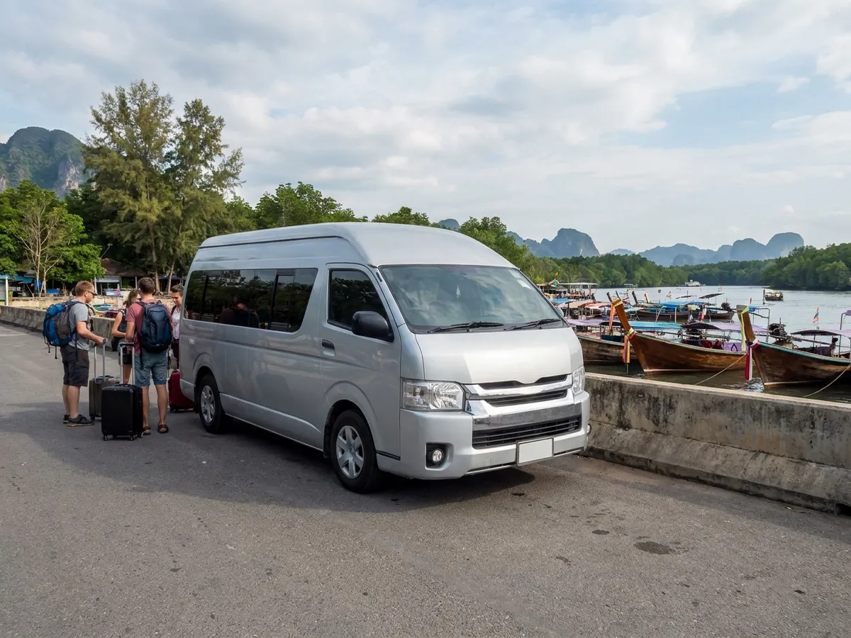 ไร่เลย์ (ส่งท่าเรืออ่าวนาง / อ่าวน้ำเมา) – taxi from Krabi