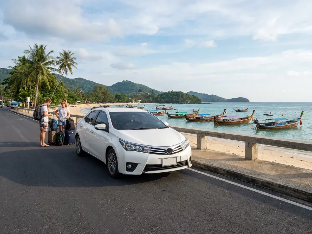 Rawai – taxi from Krabi